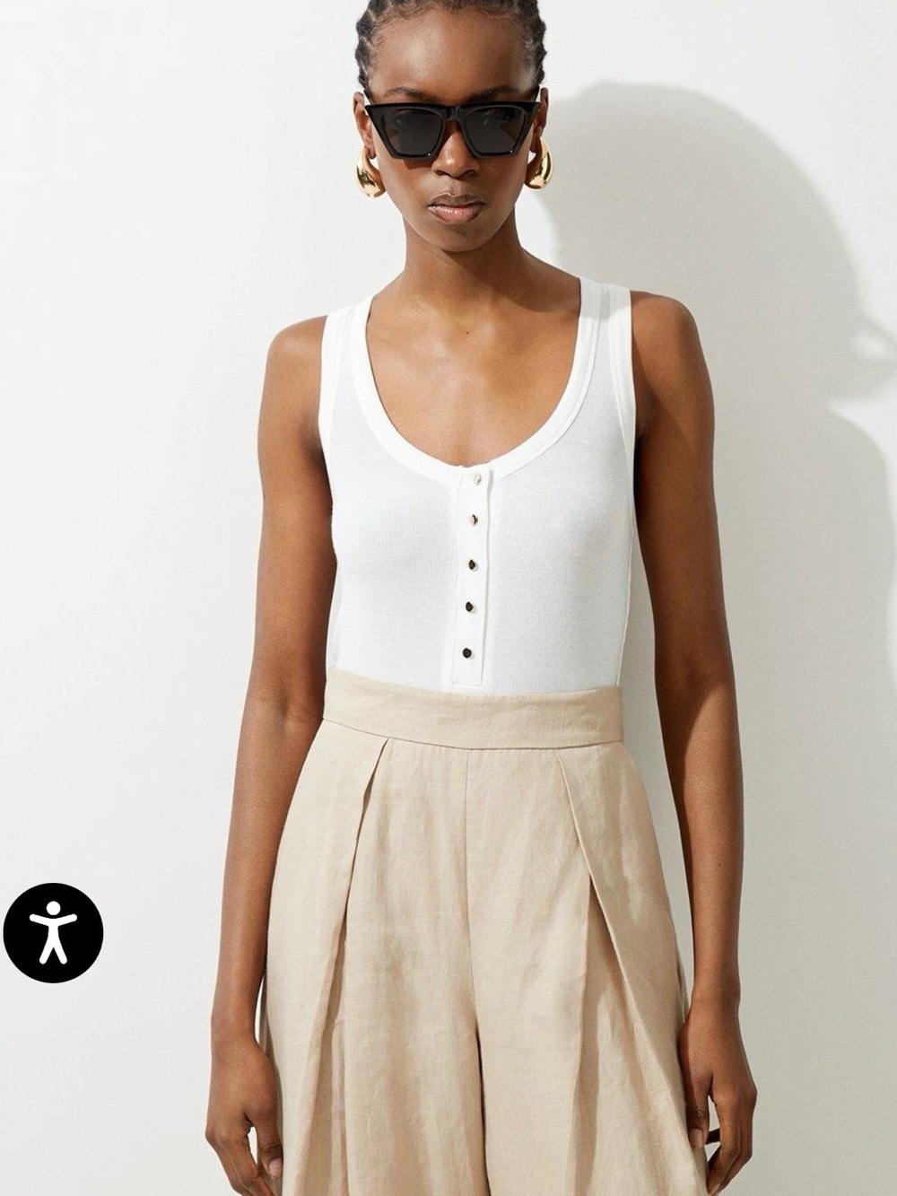 Karen Millen rib jersey bodysuit